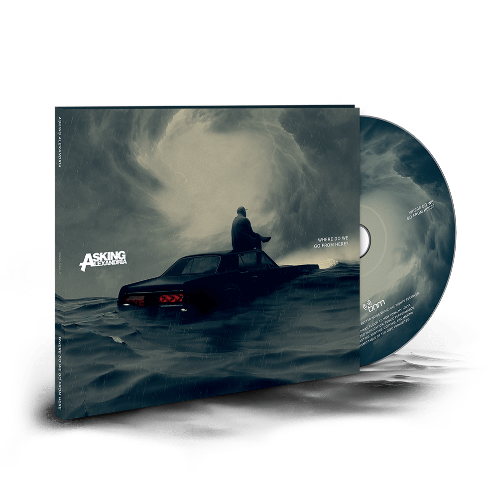 The Black CD + Poster | Asking Alexandria | Townsend Music