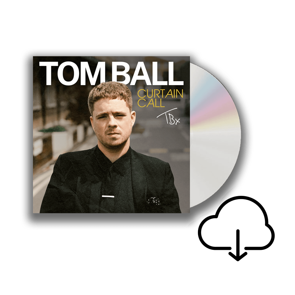 Buy Online Tom Ball - Curtain Call Signed CD + Digital Album Bundle Deal