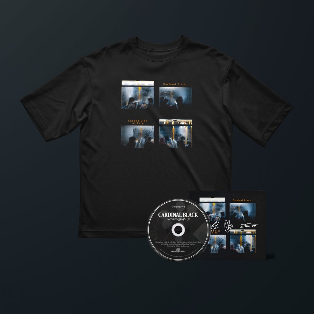 Second Sign of Life CD/T-Shirt Bundle (Signed) | Cardinal Black ...