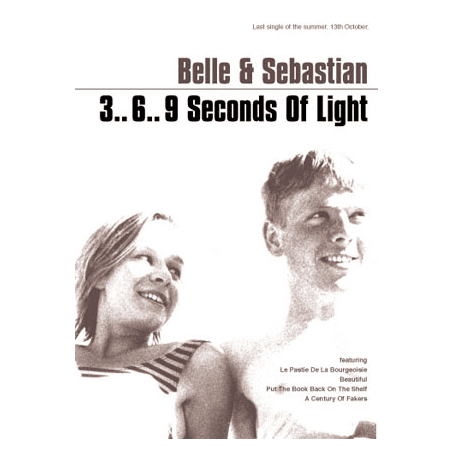 Buy Online Belle and Sebastian - 3..6..9 Seconds Of Light 70 x 50cm Poster