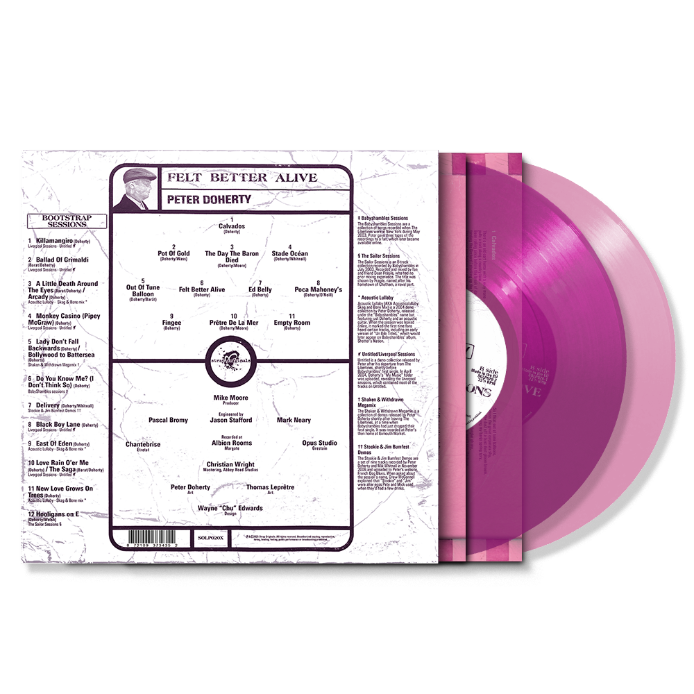 PETER DOHERTY 限定 カラーヴァイナル　最新作　レコード Official PETER DOHERTY Store