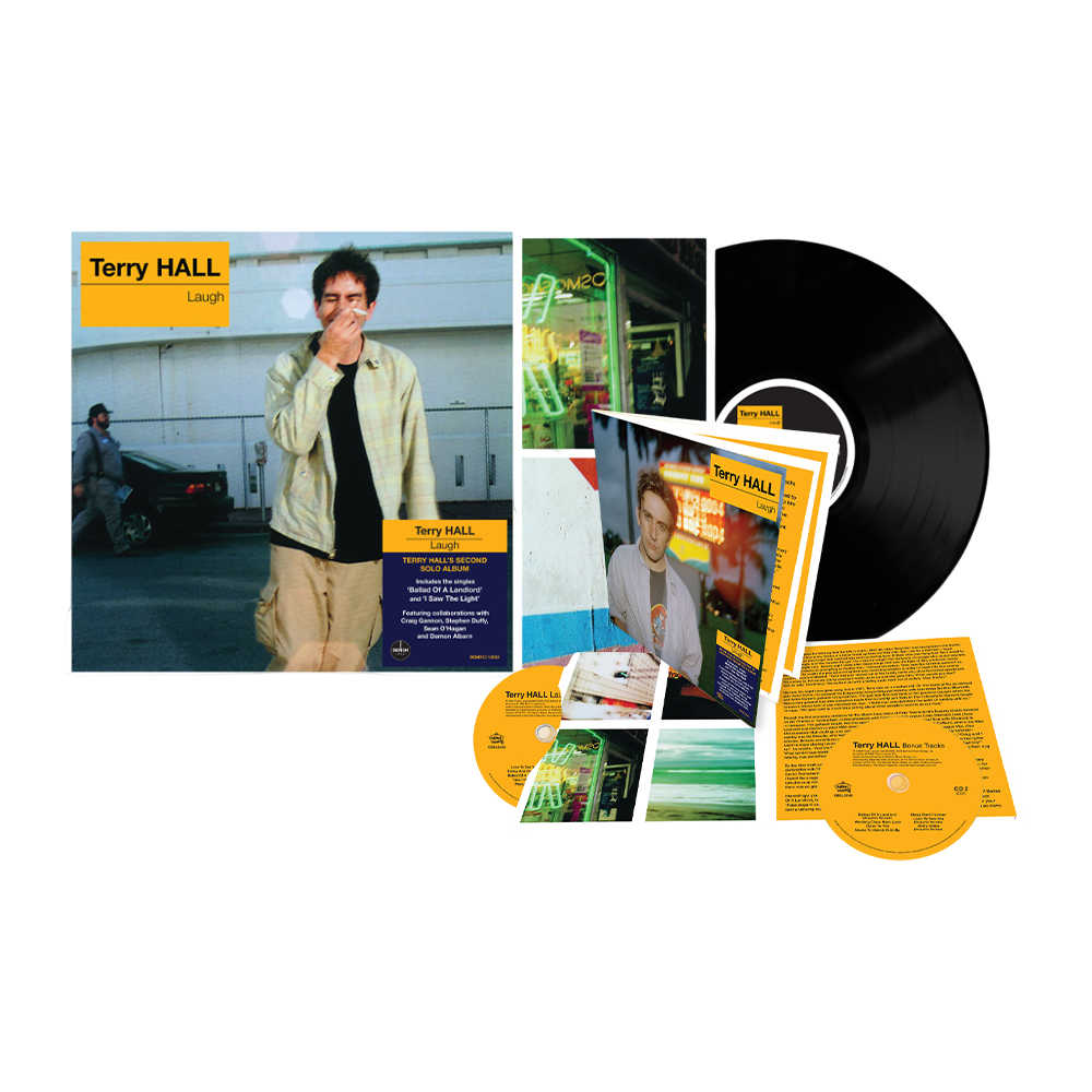 Laugh Vinyl + 2-Disc Deluxe CD | Terry Hall | Townsend Music