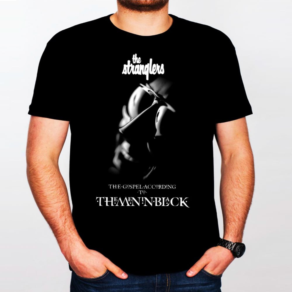 Buy Online Stranglers - The Gospel According To The Men In Black T-Shirt