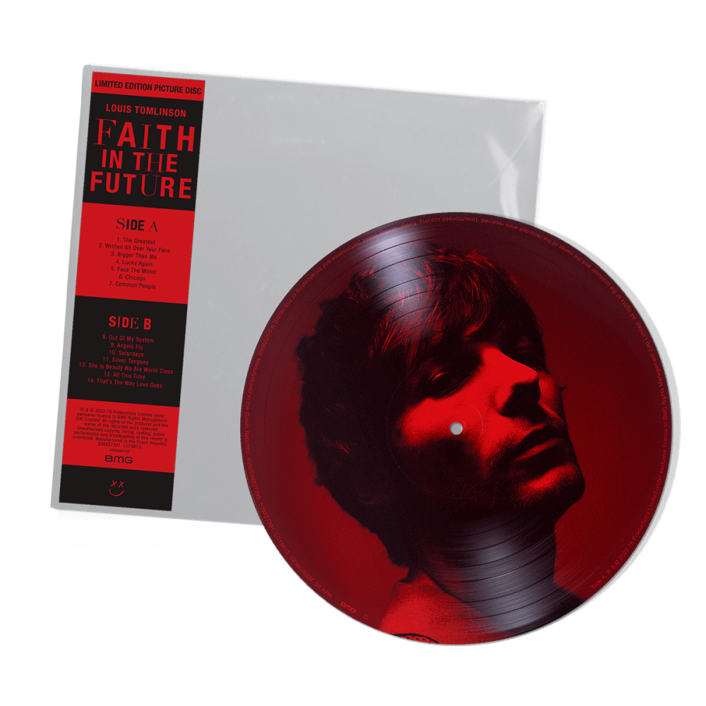 Buy Online Louis Tomlinson - Faith In The Future Picture Disc