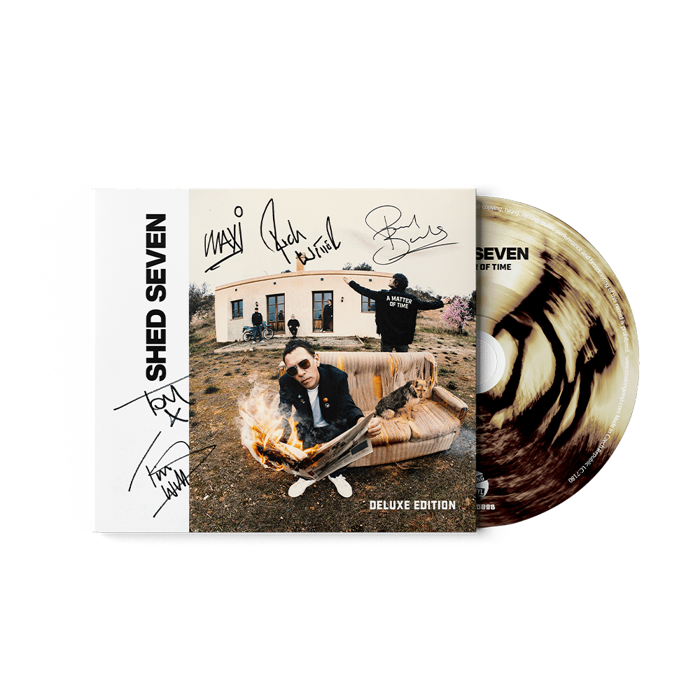 Buy Online Shed Seven - A Matter of Time Deluxe (Signed) Digipak 