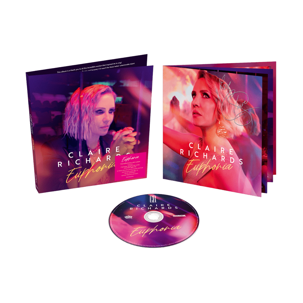 Buy Online Claire Richards - Euphoria Deluxe (inc. Signed Booklet)  
