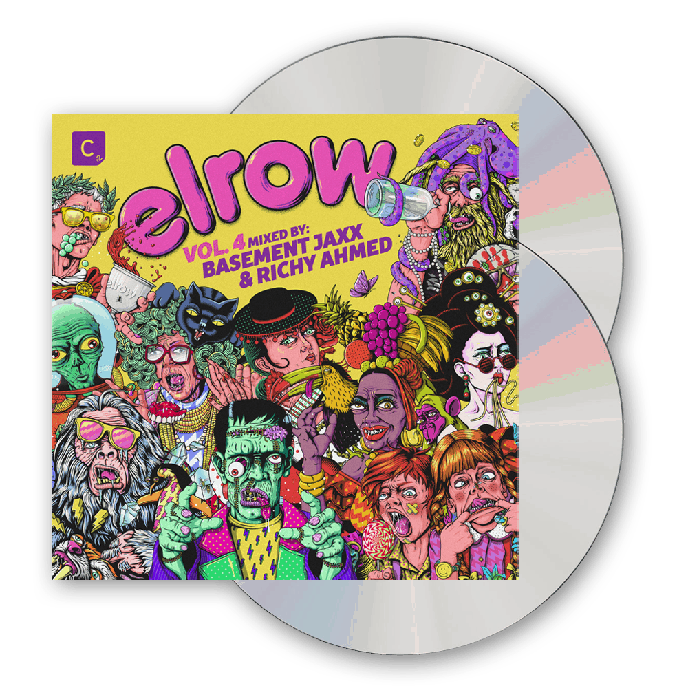 Buy Online Elrow - elrow Vol. 4 (Mixed by Basement Jaxx & Richy Ahmed) 2CD Album