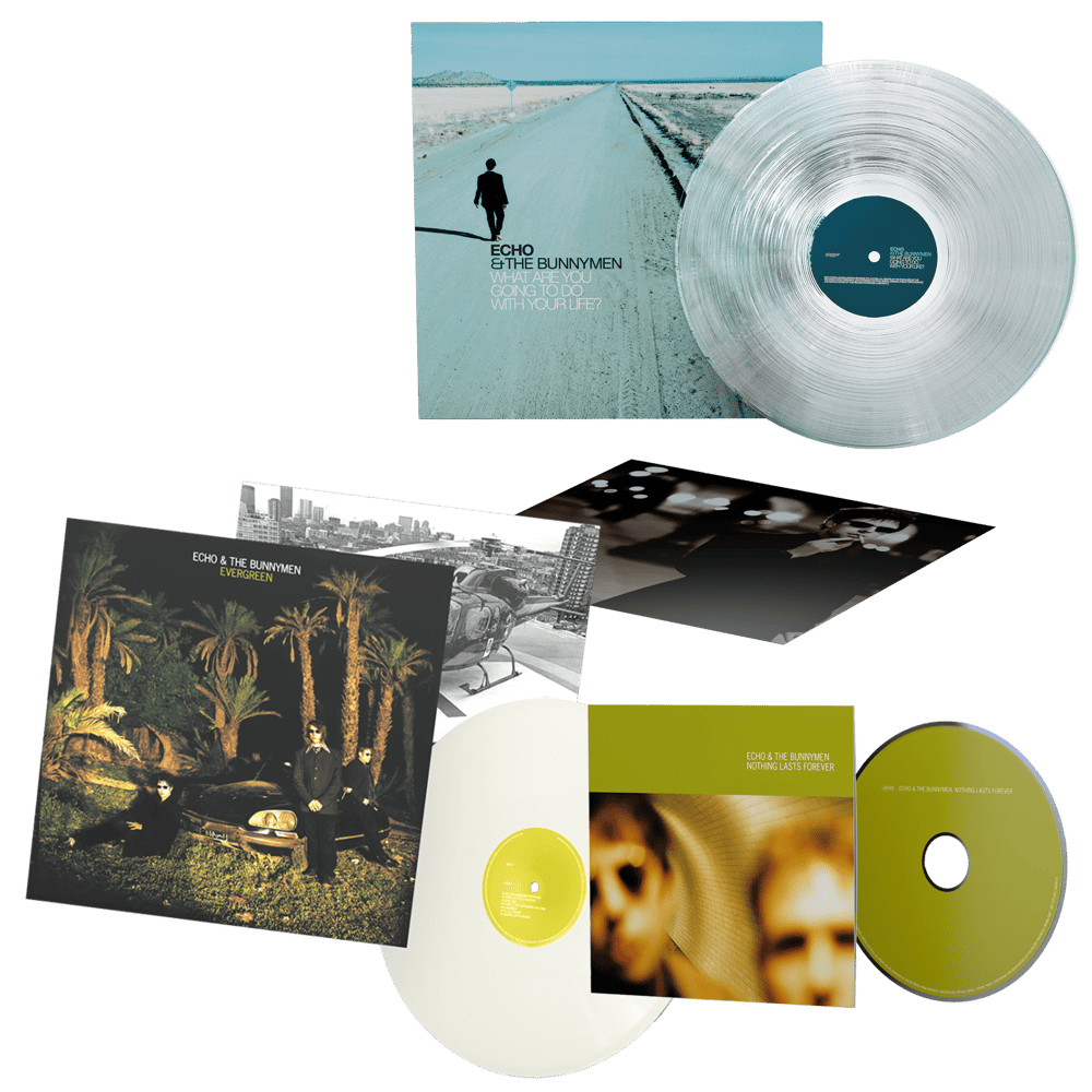 Echo & The Bunnymen – Evergreen, White Vinyl LP Echo & The Bunnymen – Evergreen, White Vinyl LP