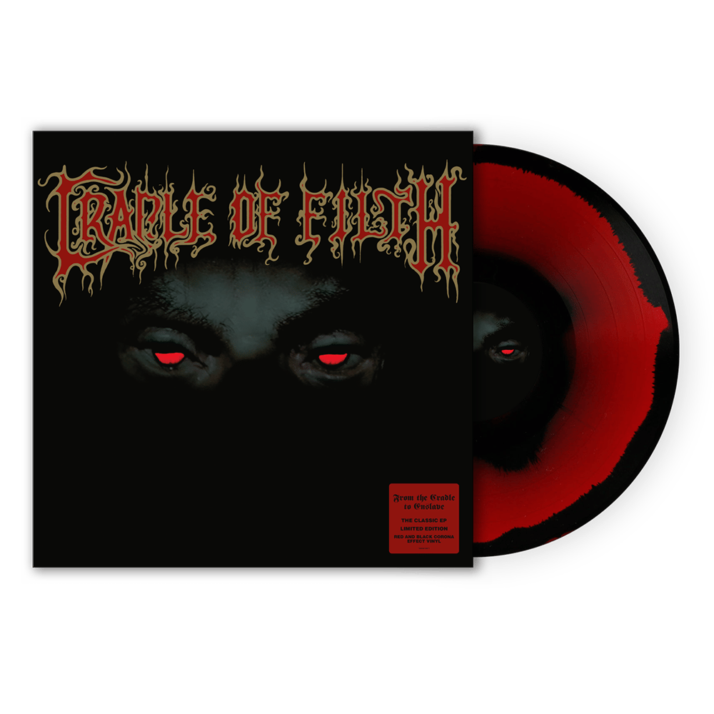 Cradle to Enslave (Deluxe) Red on Black Vinyl | Cradle Of Filth