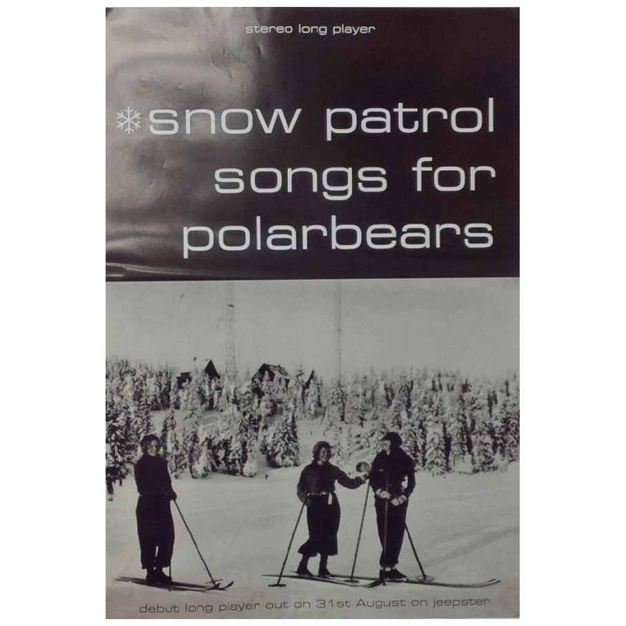 Buy Online Snow Patrol - Songs For Polarbears 70 x 50cm Poster