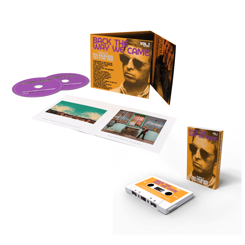 Buy Online Noel Gallagher's High Flying Birds - Back The Way We Came: Vol 1 (2011 - 2021) Standard 2CD + Cassette (Exclusive)