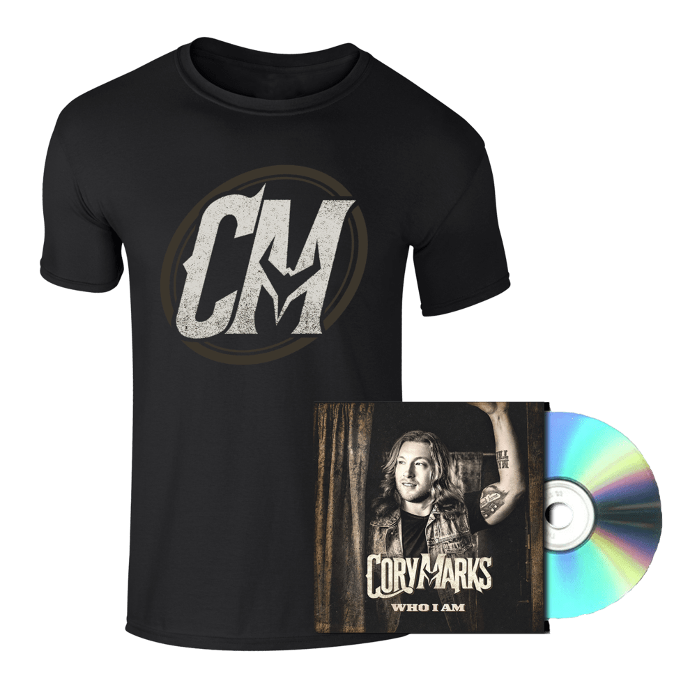 Buy Online Cory Marks - Who I Am (CD and Emblem T-Shirt) Bundle 