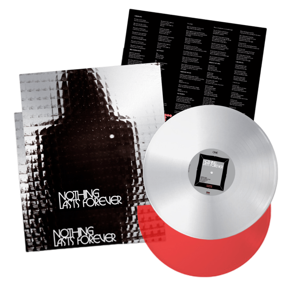 Nothing Lasts Forever Silver Colour Vinyl (Signed) + Poster