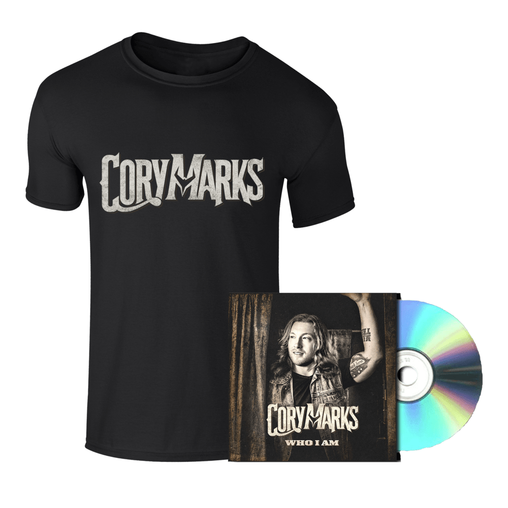 Buy Online Cory Marks - Who I Am (CD and Logo T-Shirt) Bundle 