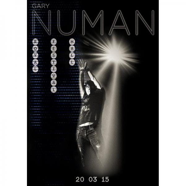 Buy Online Gary Numan - Royal Festival Hall 2015 Poster
