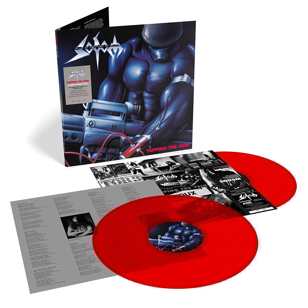 欧LP Sodom Tapping The Vein NOISE119DLP Noise Records /00400 Sodom – Tapping The Vein – Vinyl (LP, Album), 1992 [r745684