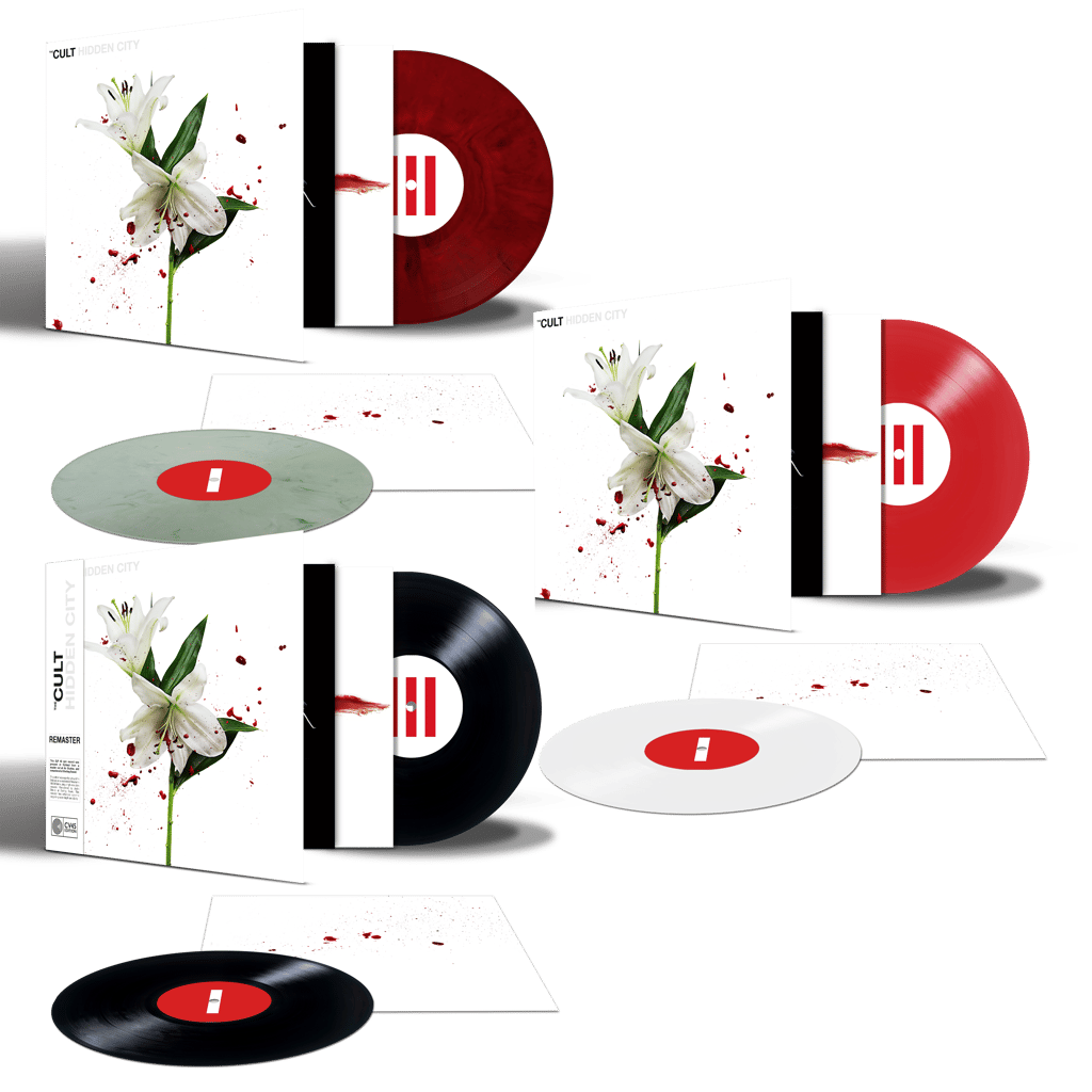 Hidden City Marbled Green + Red Vinyl | The Cult | Townsend Music