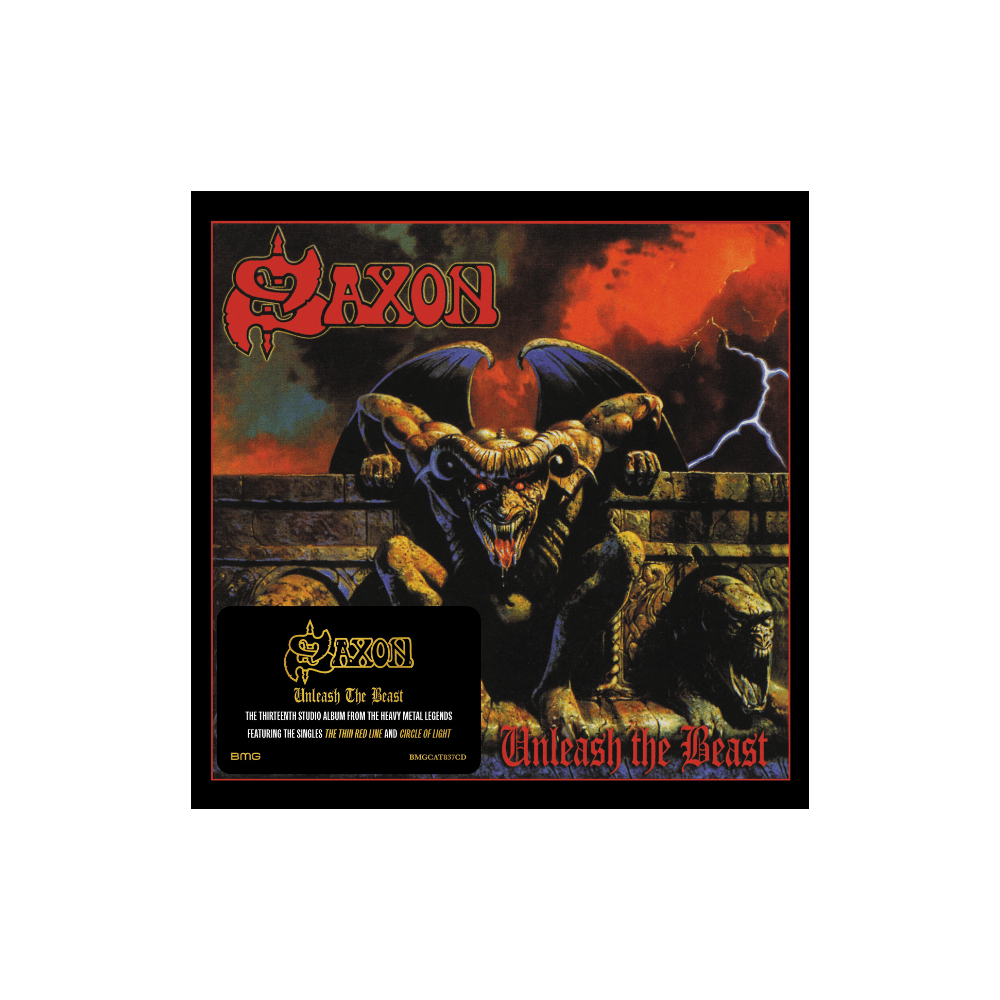 帯付き！SAXON/サクソン/ UNLEASH THE BEAST/ 1997年 Unleash The Beast | Saxon | Townsend Music
