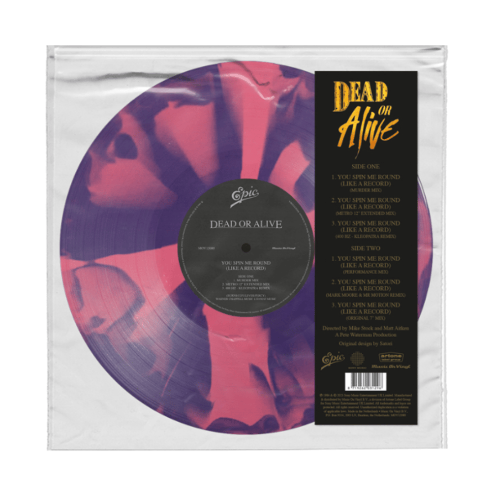 Lover Come Back To Me Picture Disc | Dead Or Alive | Townsend Music