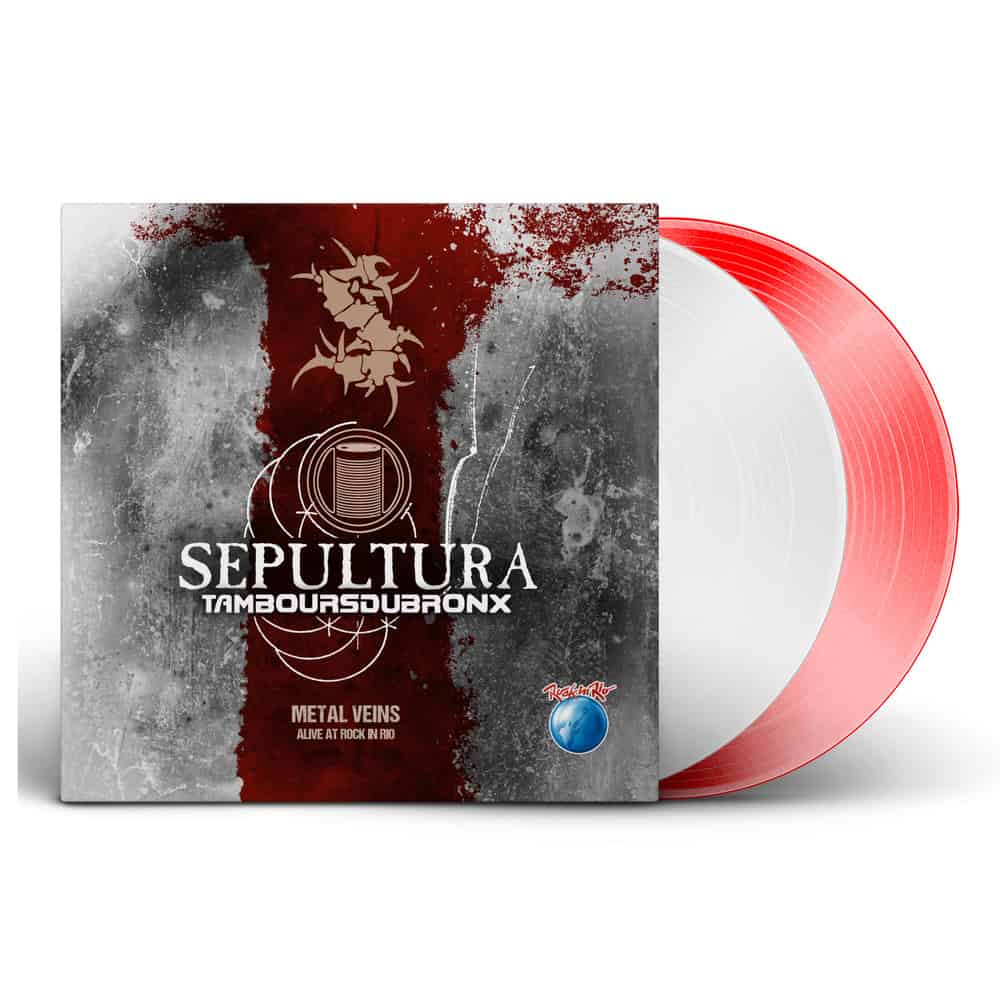 Buy Online Sepultura feat. Les Tambours Du Bronx: Metal Vein - Alive At Rock In Rio Double Coloured 