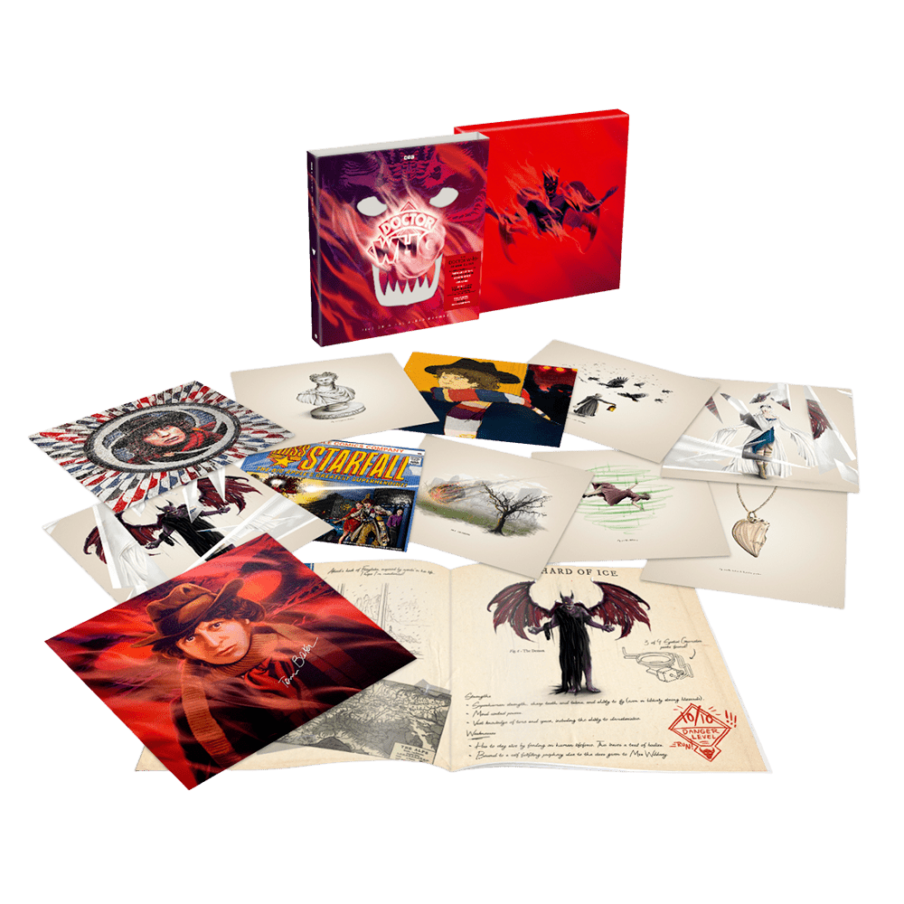 Buy Online Doctor Who - Demon Quest Red & Black 10LP + Signed Print
