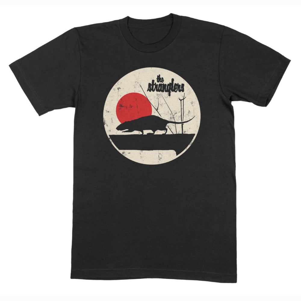 Buy Online Stranglers - Rattus of the Rising Sun - Black T-Shirt