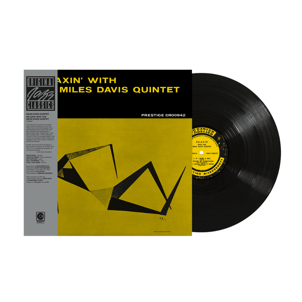 USオリジナル盤 Miles Davis Relaxin’ DG RVG Relaxin' With The Miles Davis Quintet | The Miles Davis Quintet