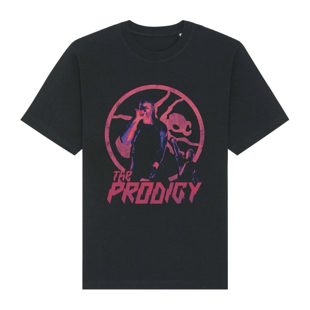 Buy Online The Prodigy - Attack Mode Photo Black T-Shirt