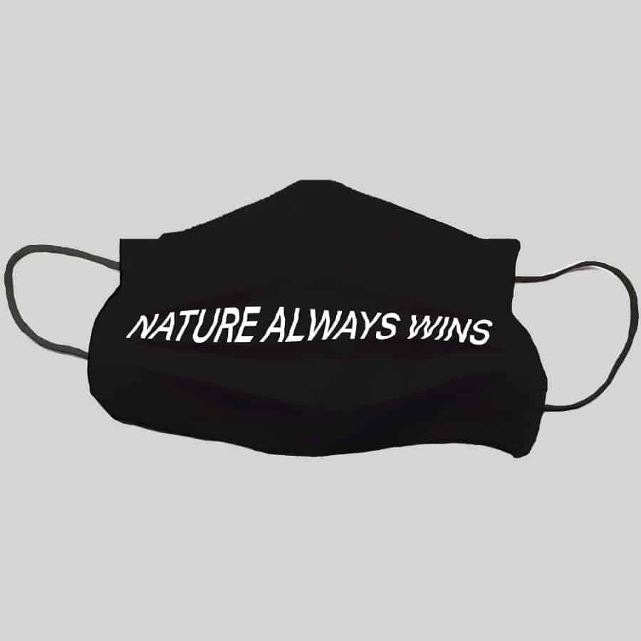 Buy Online Maximo Park - Nature Always Wins Face Mask