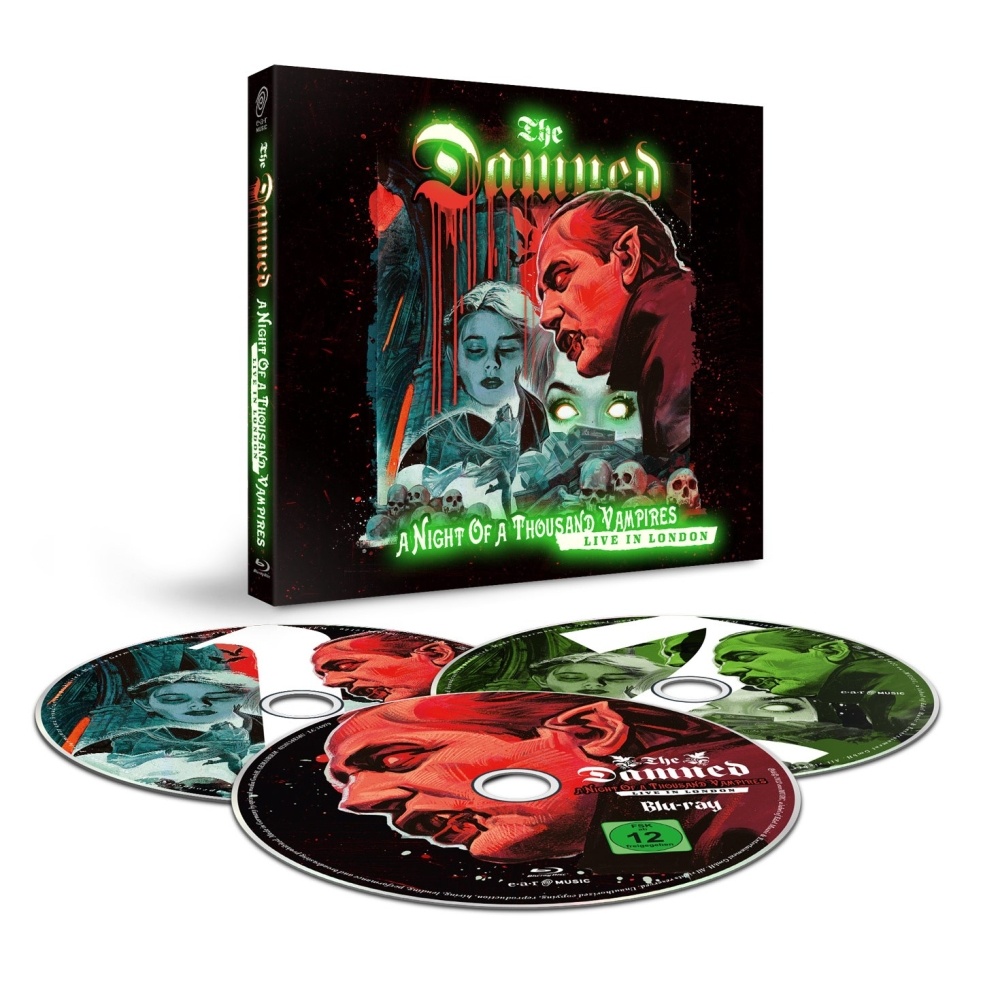 The Damned - A Night of A Thousand Vampires (2CD+Blu-ray