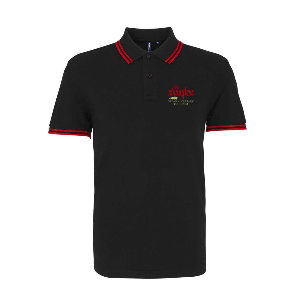 Buy Online Stranglers - 50th Anniversary Tour Polo Shirt