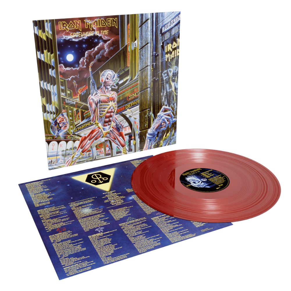 Iron Maiden LPレコード 4枚セット Somewhere In Time Tour Lenticular + Yellow | Iron Maiden