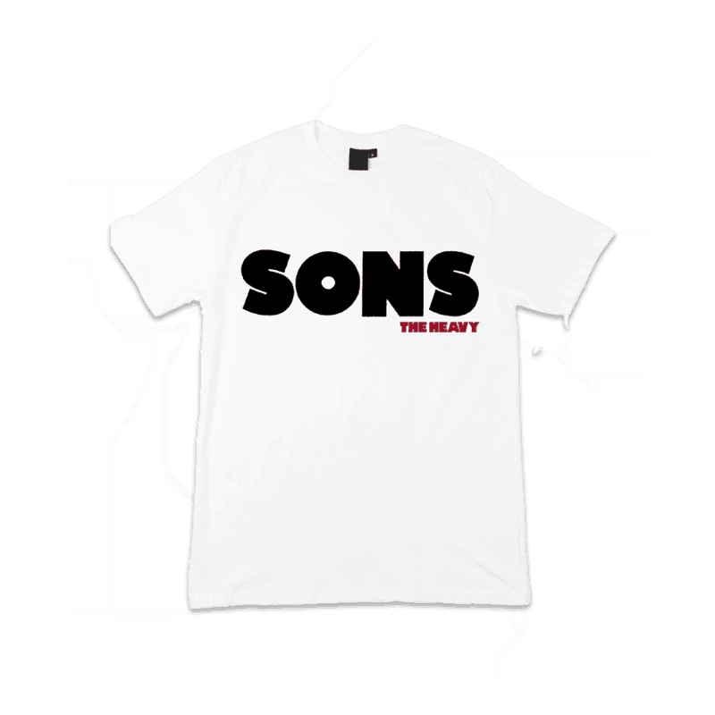 Buy Online The Heavy - Sons White Alternate T-Shirt