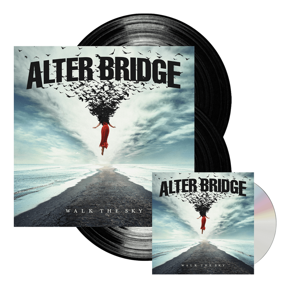 Buy Online Alter Bridge - Walk The Sky CD + Black Double Vinyl