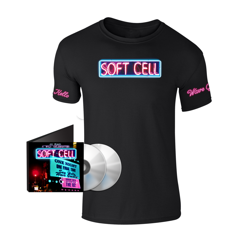Buy Online Soft Cell - Say Hello, Wave Goodbye: The O2 London 2CD + T-Shirt