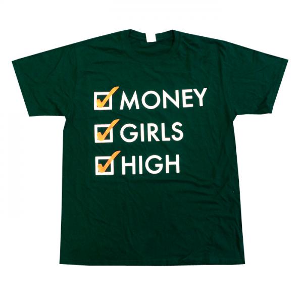 Buy Online Mindless Self Indulgence - Money, Girls, High T-Shirt