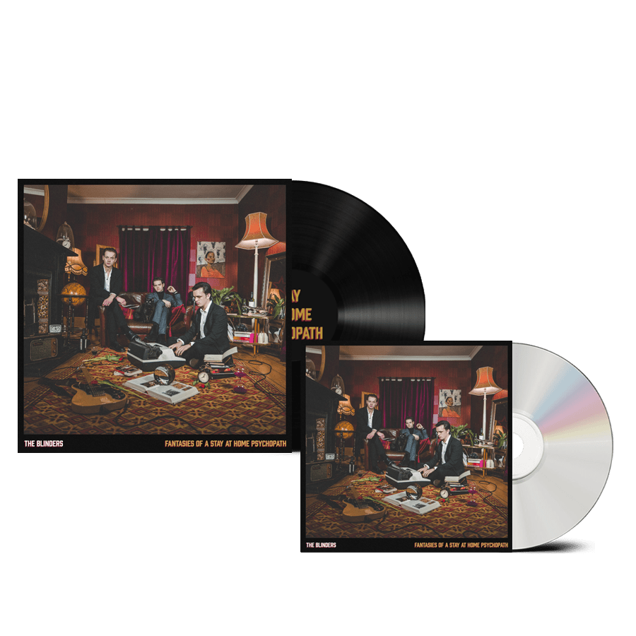 Buy Online The Blinders - Fantasies Of A Stay At Home Psychopath CD + Black Vinyl