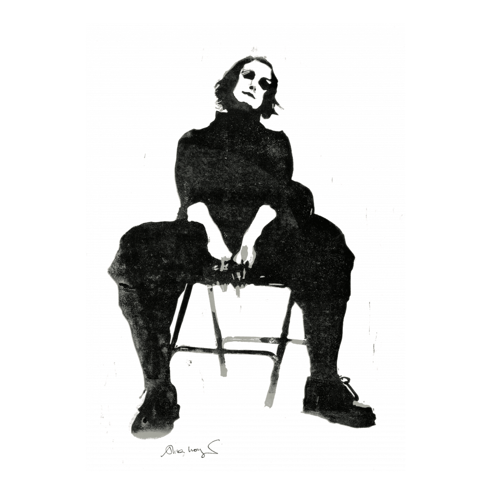 Buy Online Alison Moyet - Version 2 A3 Numbered Print Of Linocut Created By Alison Moyet (Ltd Edition)