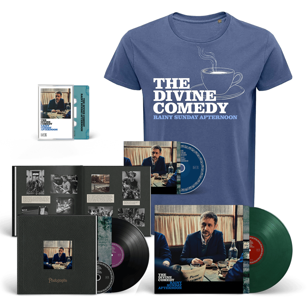 Rainy Sunday Afternoon CD + Deluxe LP Book + Coloured Vinyl + Cassette + T-Shirt [Inc Signed Artwork Print]