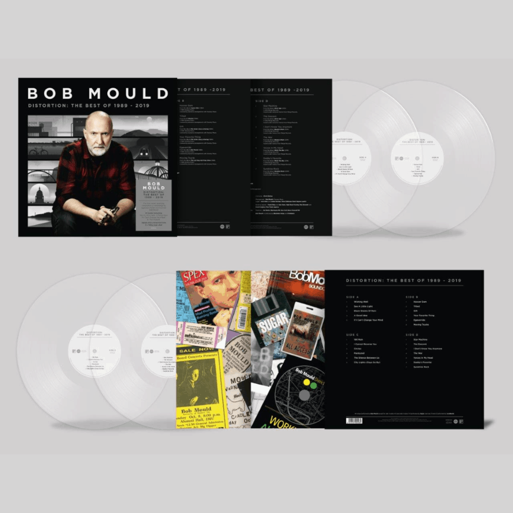 Buy Online Bob Mould - Distortion: The Best Of 1989-2019 Clear