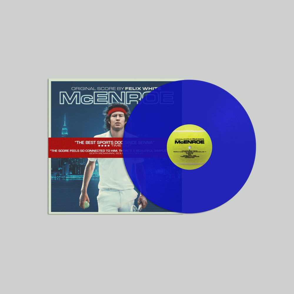 Buy Online Felix White - McEnroe OST (Blue & Signed)