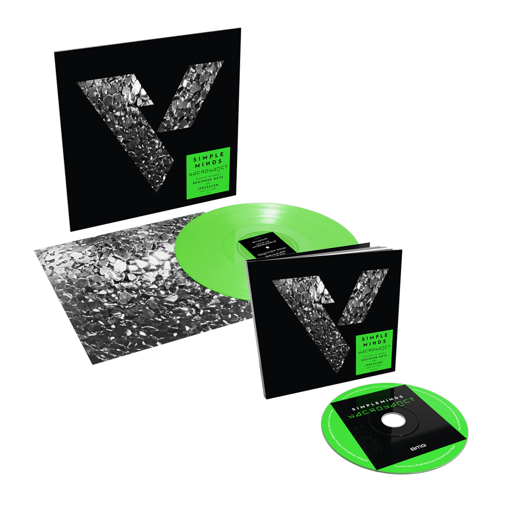 Sacrosanct Deluxe CD + Neon Green Vinyl - Limited Edition Gold V