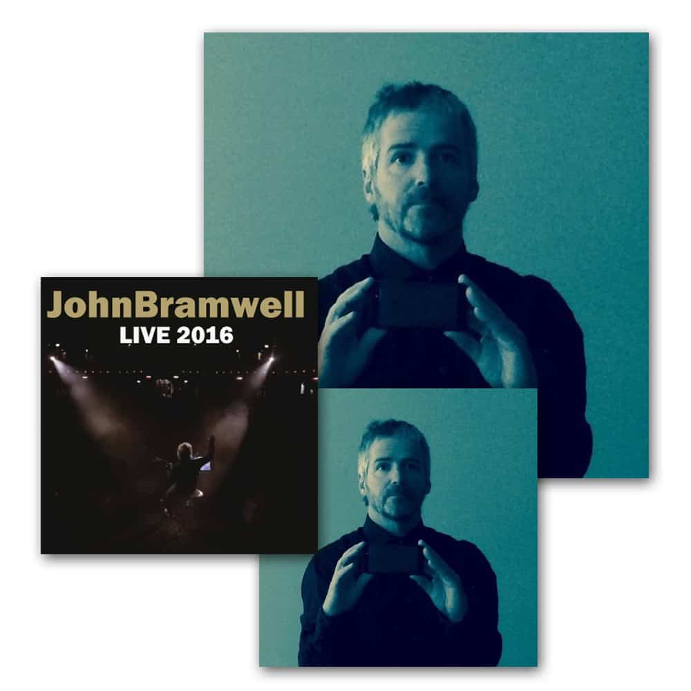Buy Online John Bramwell - Leave Alone The Empty Spaces CD + Gatefold LP + Live 2016 CD