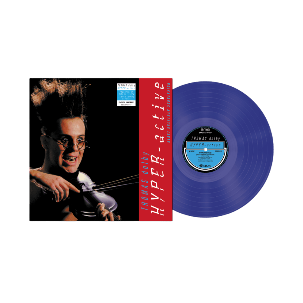 Thomas Dolby - Hyper-Active, Blue Vinyl LP Thomas Dolby - Hyper-Active, Blue Vinyl LP