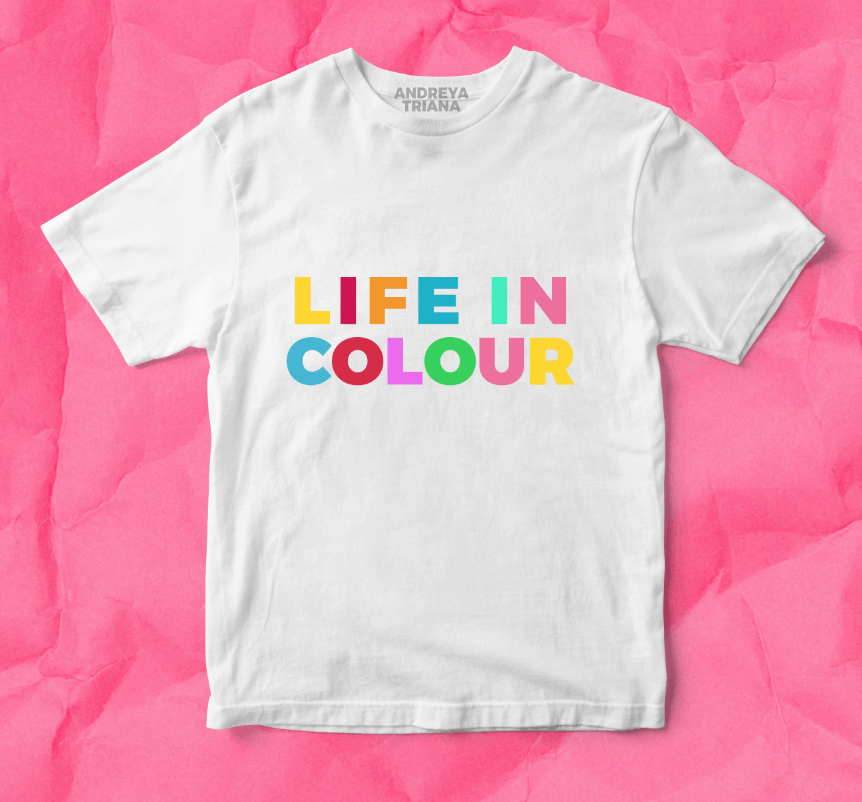Buy Online Andreya Triana - A Life In Colour T-Shirt