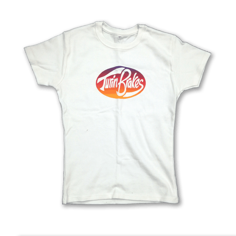 Buy Online Turin Brakes - Vintage Ladies White T-Shirt