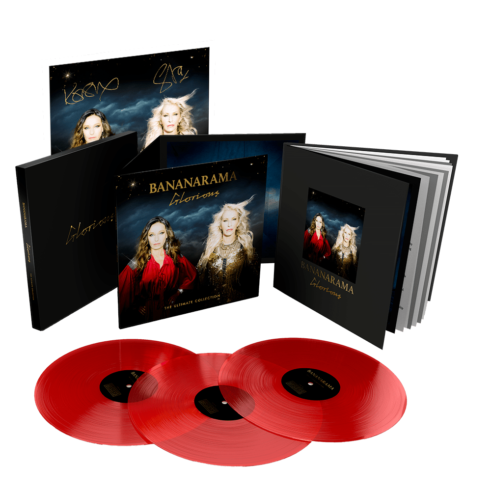 英LP Bananarama Glorious (The Ultimate Collection)(Transparent Red/ LNDN17250971RED London Records 未開封 /00260 Bananarama - Glorious - The Ultimate Collection on Vinyl LP