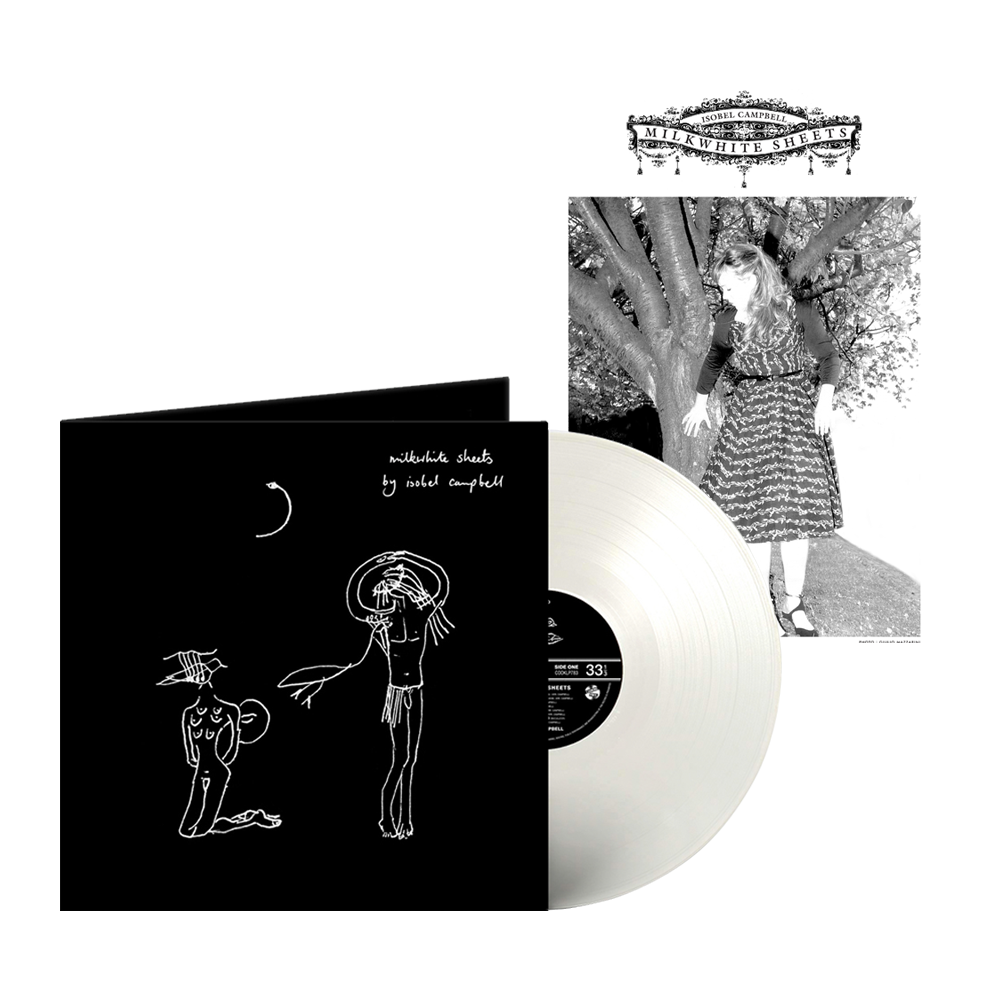 Buy Online Isobel Campbell - Milkwhite Sheets Coloured Vinyl (Exclusive) + A4 Print (Signed)