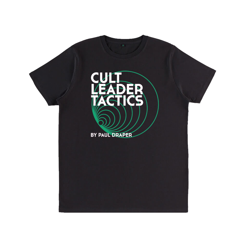 Buy Online Paul Draper - Cult Leader Tactics T-Shirt