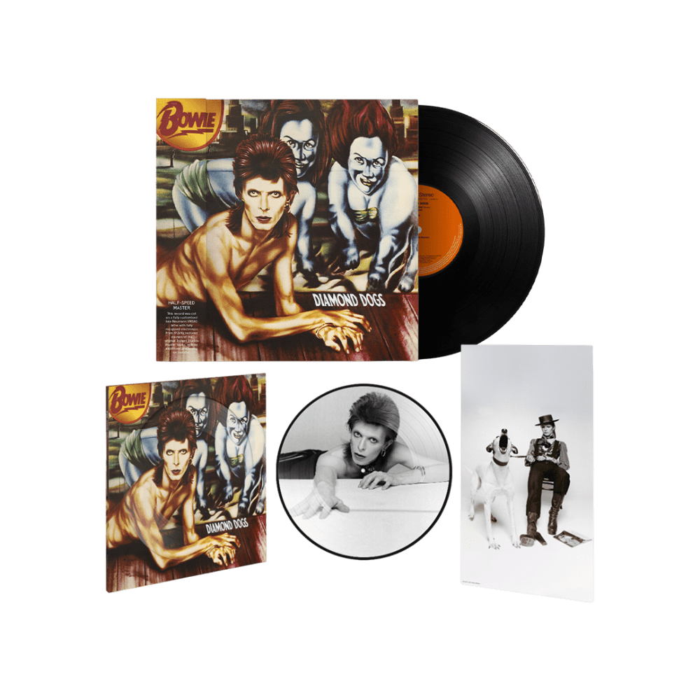 Townsend Music Online Record Store - Vinyl, CDs, Cassettes and Merch - David Bowie - Diamond Dogs 50th Anniversary Picture Disc + Half Speed Master Vinyl Townsend Music Online Record Store - Vinyl, CDs, Cassettes and Merch - David Bowie - Diamond Dogs 50th Anniversary Picture Disc + Half Speed Master Vinyl